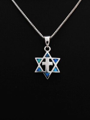Star of David with Cross